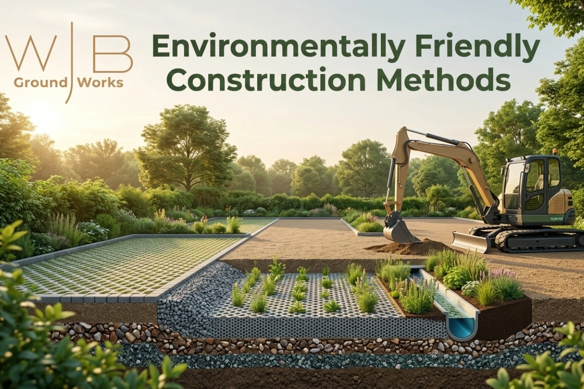 Environmentally friendly construction methods