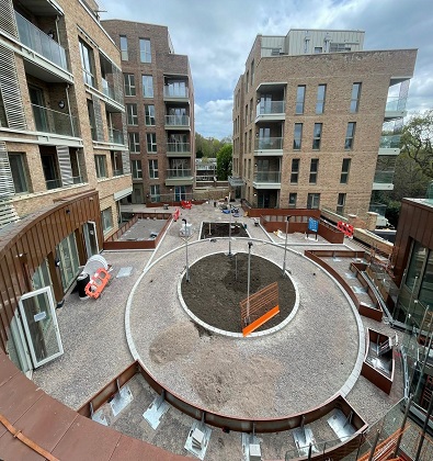 Hard landscaping project